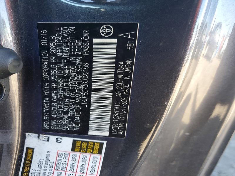 2016 Scion Tc Base