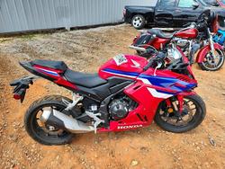 Salvage motorcycles for sale at Eight Mile, AL auction: 2025 Honda CBR500 RA