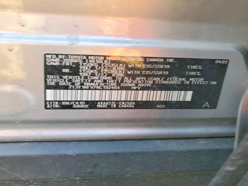 2022 Toyota Rav4 Limited