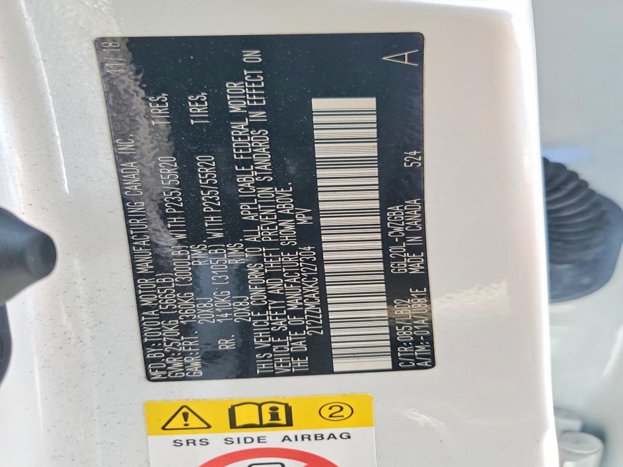 2019 Lexus Rx 350 Base