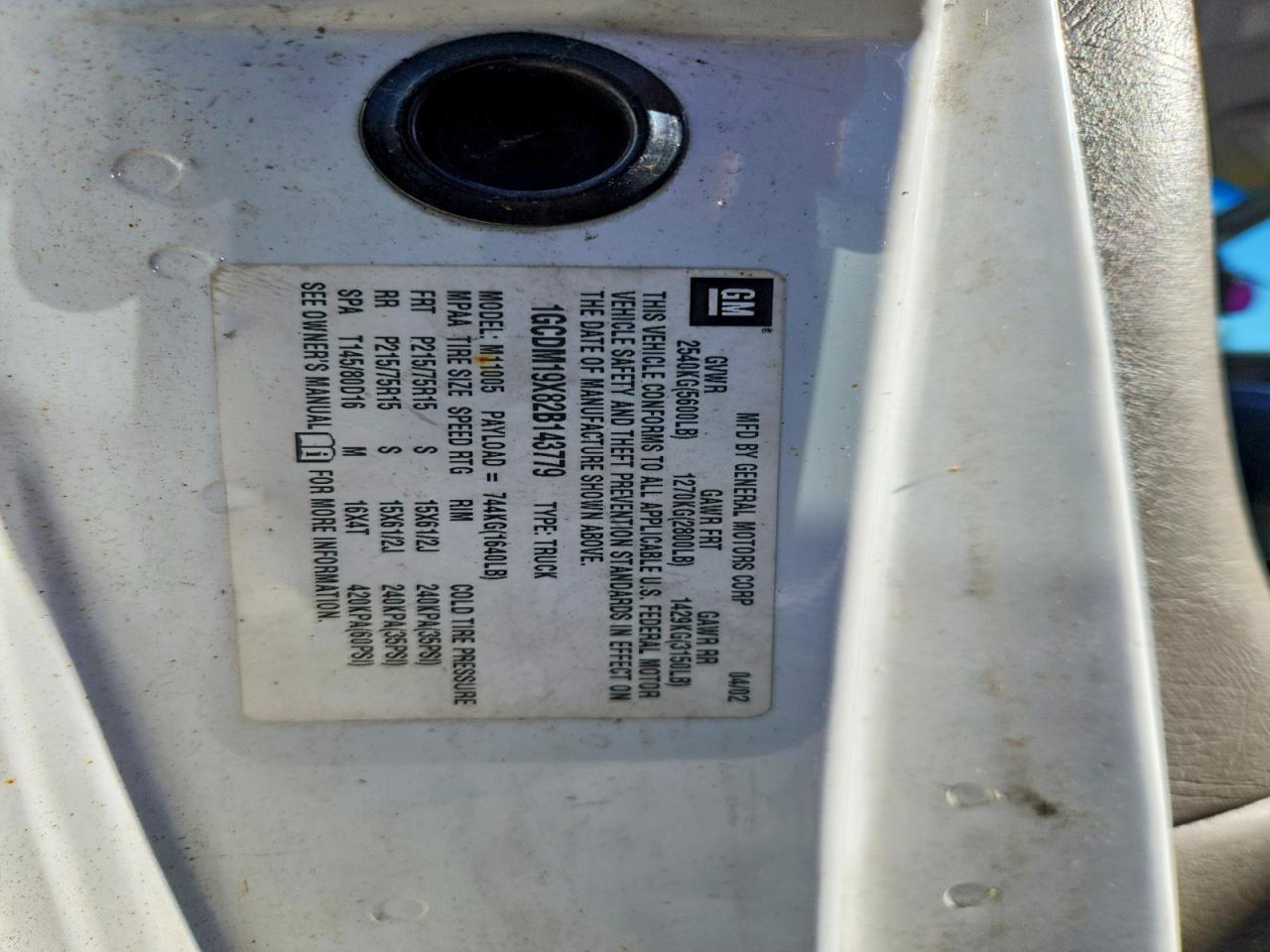 2002 Chevrolet Astro