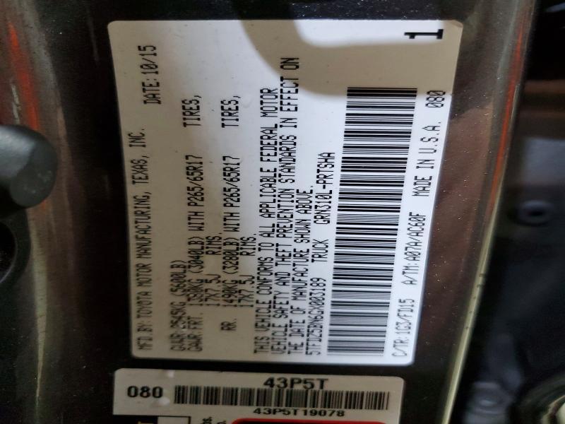 2016 Toyota Tacoma TRD Sport