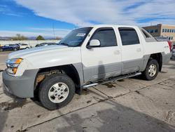 Chevrolet salvage cars for sale: 2002 Chevrolet Avalanche K1500