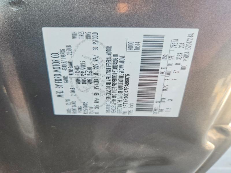 2007 Ford Ranger Regular Cab