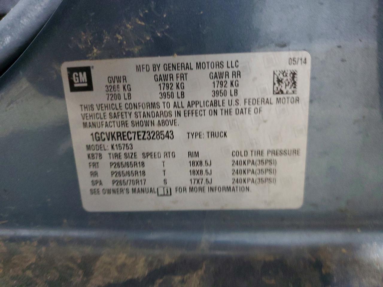2014 Chevrolet Silverado K1500 LT