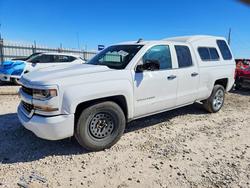 Salvage trucks for sale at Magna, UT auction: 2018 Chevrolet Silverado C1500 Custom