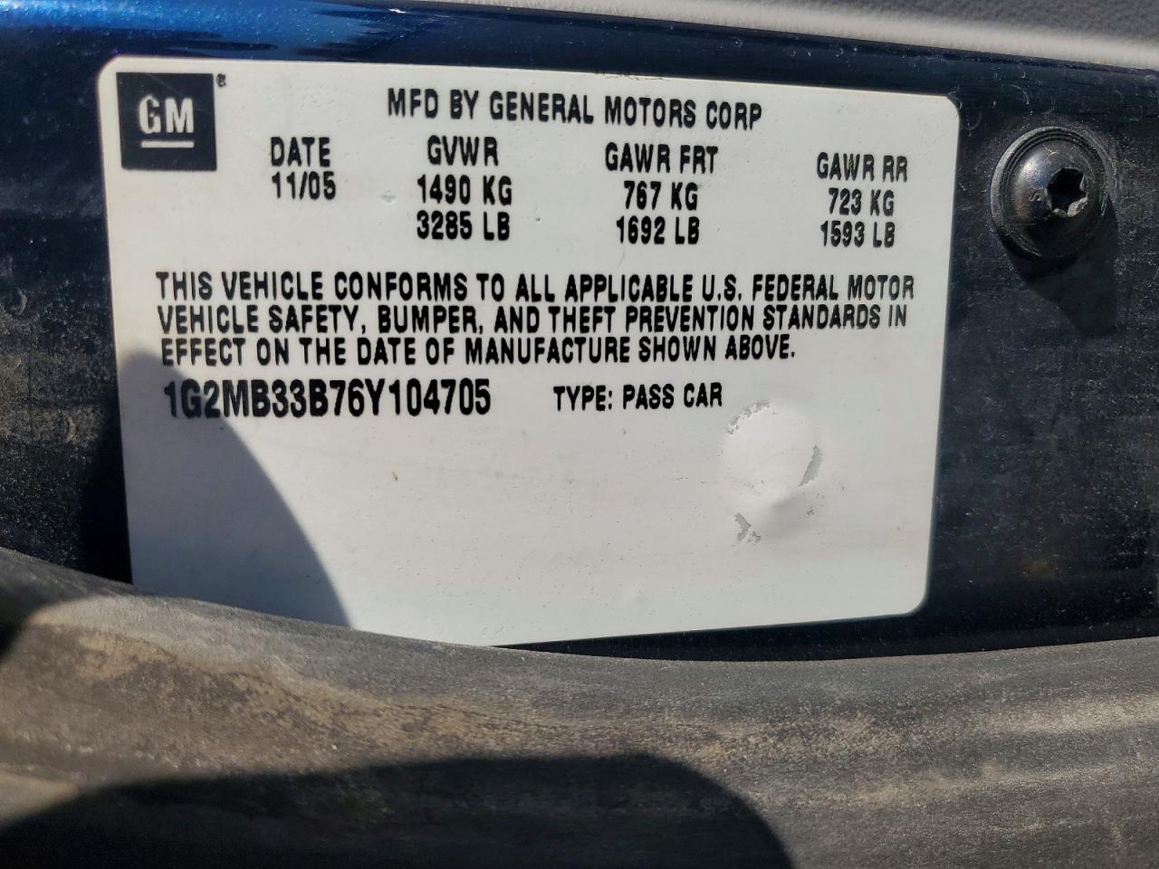 2006 Pontiac Solstice