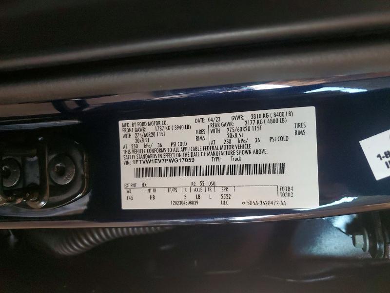 2023 Ford F150 Lightning PRO