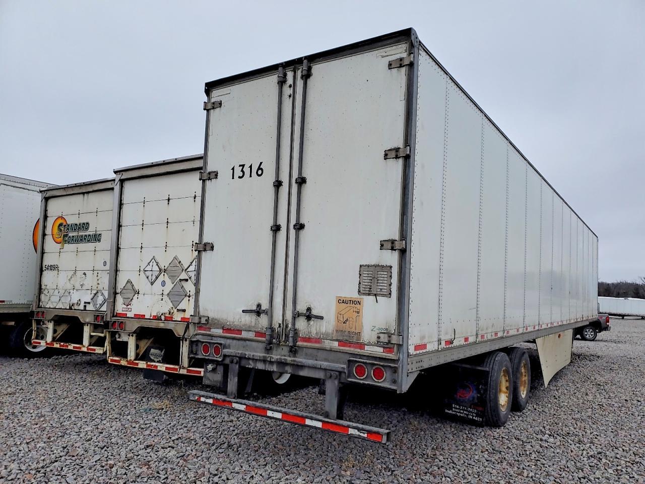 2013 Stoughton Zgpvw-535T-S-C-AR DRY Van Trailer