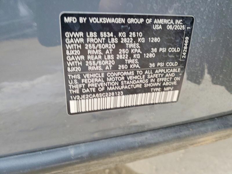 2025 Volkswagen Atlas Cross Sport se