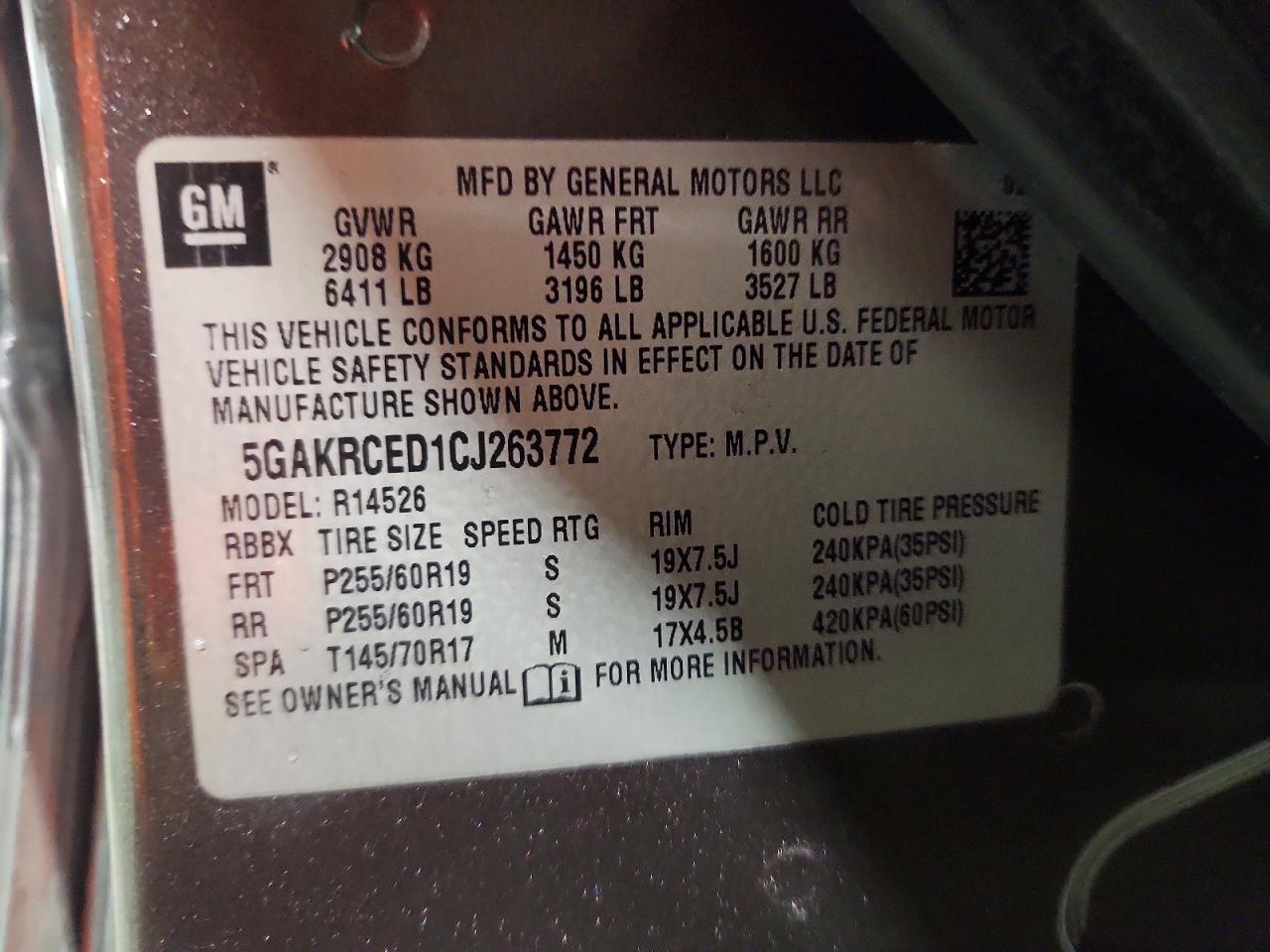 2012 Buick Enclave