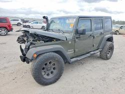 Jeep salvage cars for sale: 2016 Jeep Wrangler Unlimited Sport