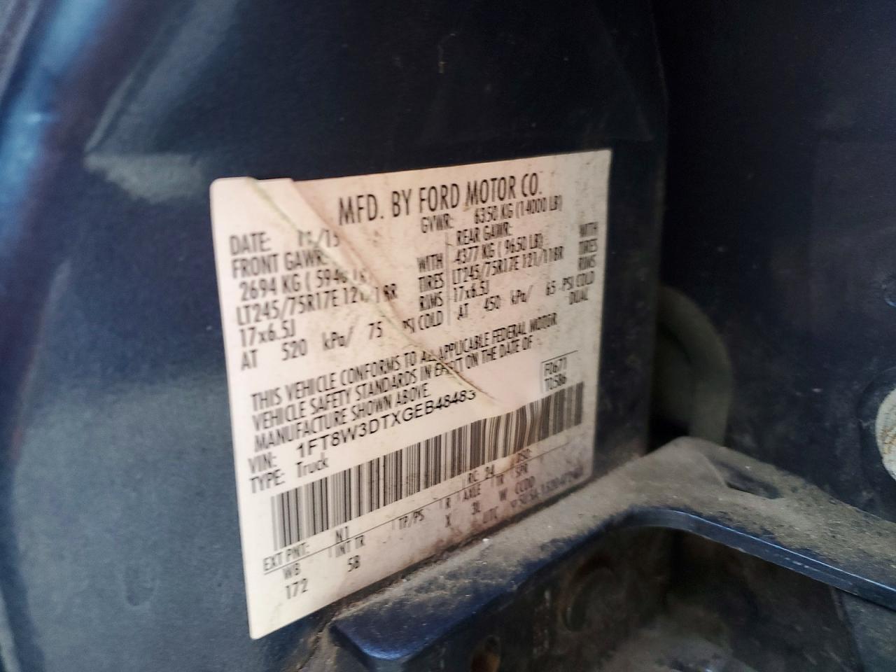 2016 Ford F350 Super Duty