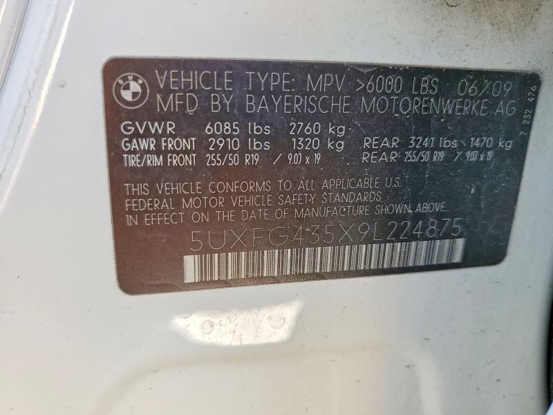 2009 BMW X6 Xdrive35i