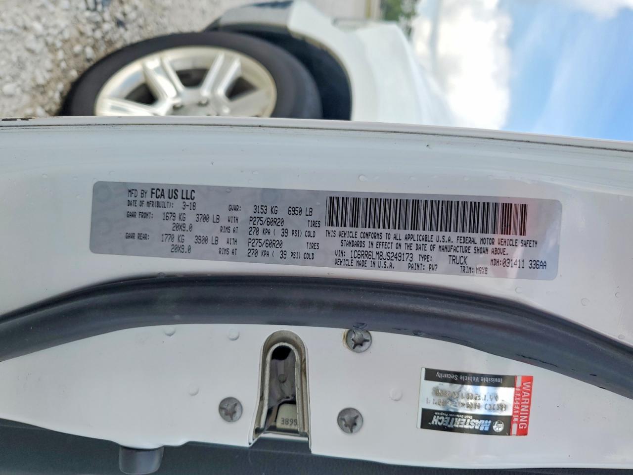 2018 Dodge RAM 1500 SLT