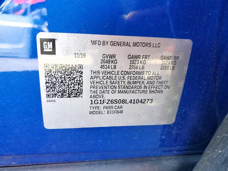 2020 Chevrolet Bolt ev Premier