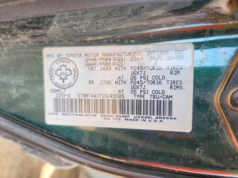 2001 Toyota Tundra SR5