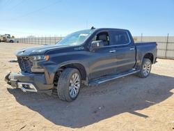 Salvage cars for sale from Copart Andrews, TX: 2021 Chevrolet Silverado K1500 High Country