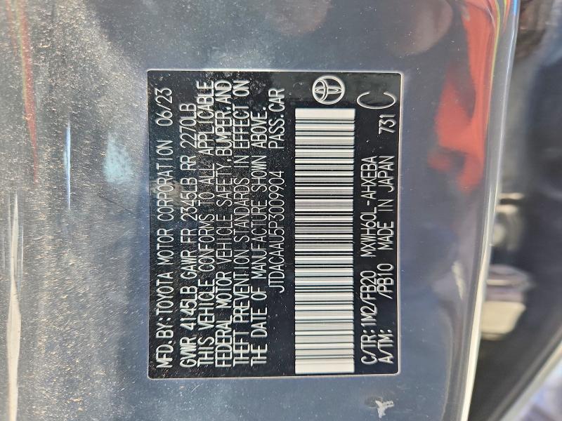 2023 Toyota Prius le