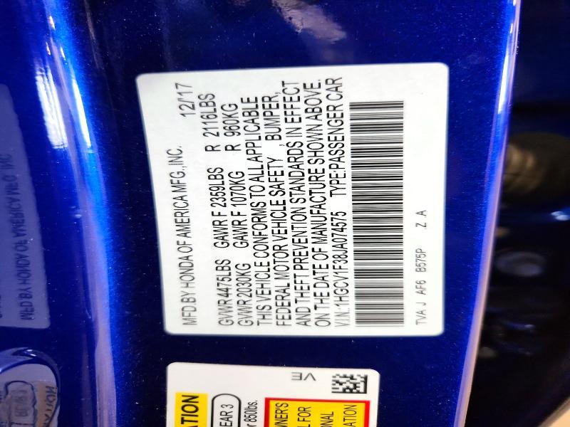 2018 Honda Accord Sport