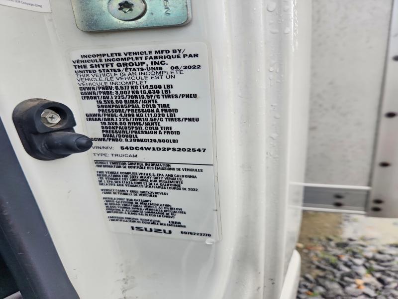 2023 Isuzu NPR HD BOX Truck