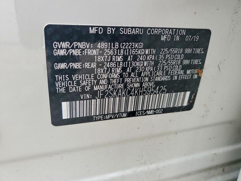 2019 Subaru Forester Sport