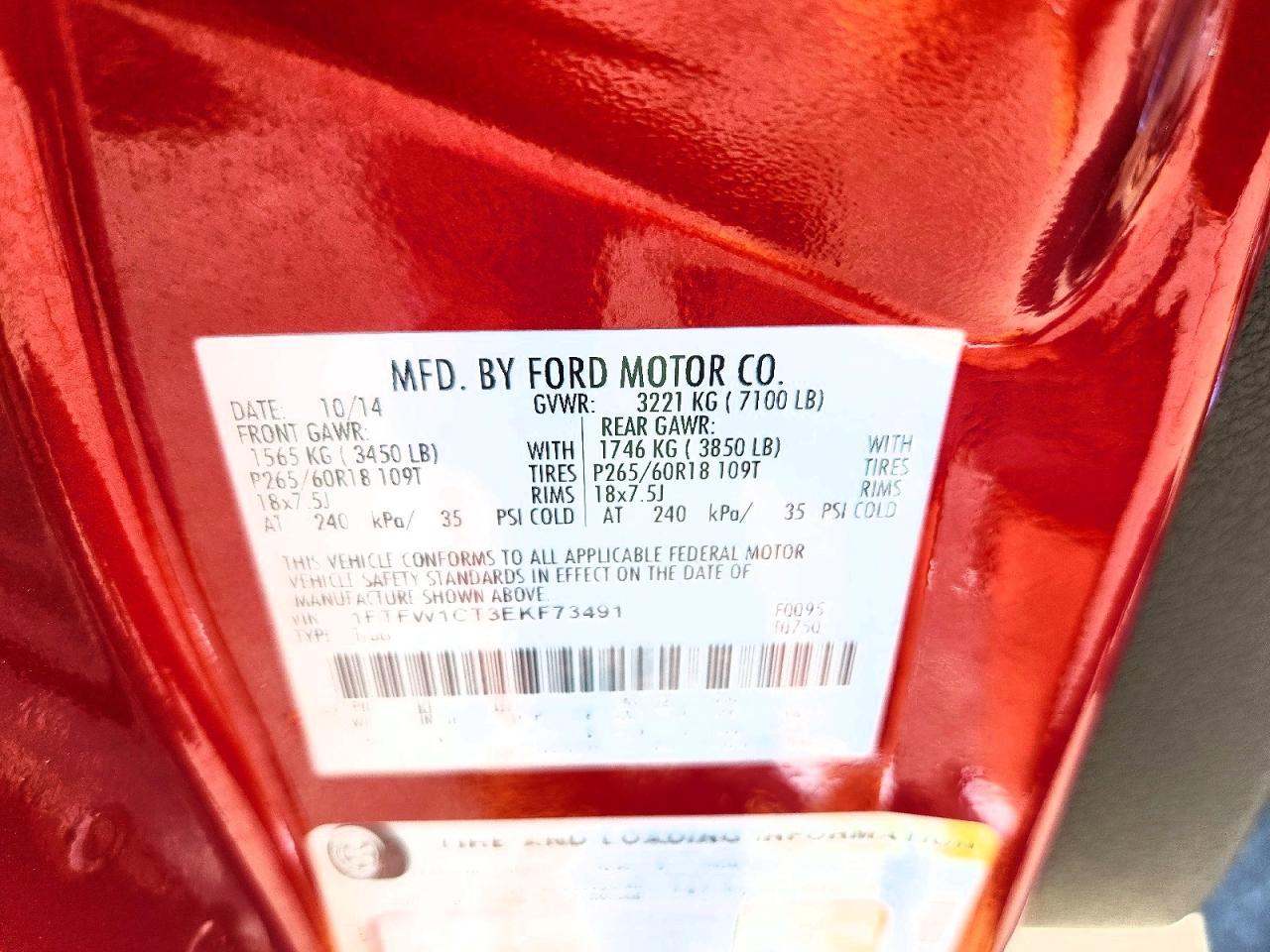 2014 Ford F150 Supercrew