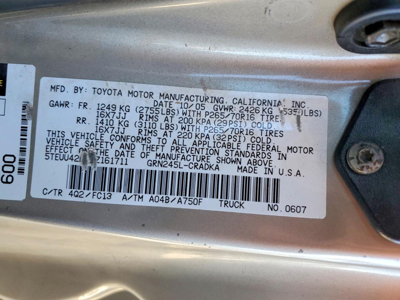 2006 Toyota Tacoma V6