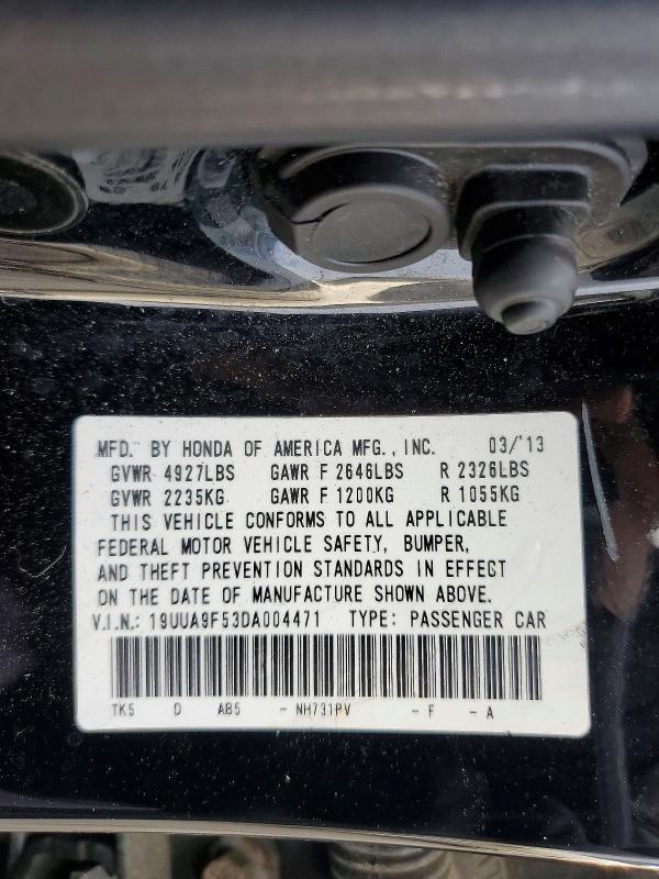 2013 Acura Tl Tech