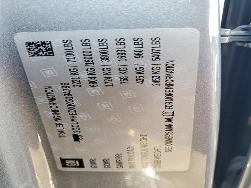 2019 Chevrolet Silverado K1500 High Country