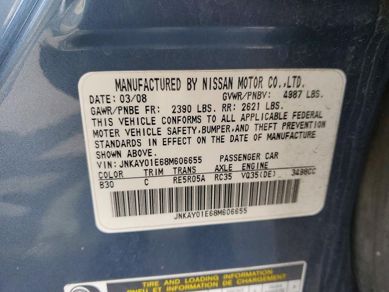 2008 Infiniti M35 Base