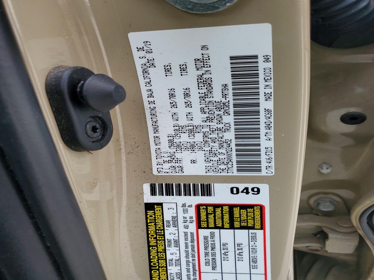 2019 Toyota Tacoma TRD OFF-Road