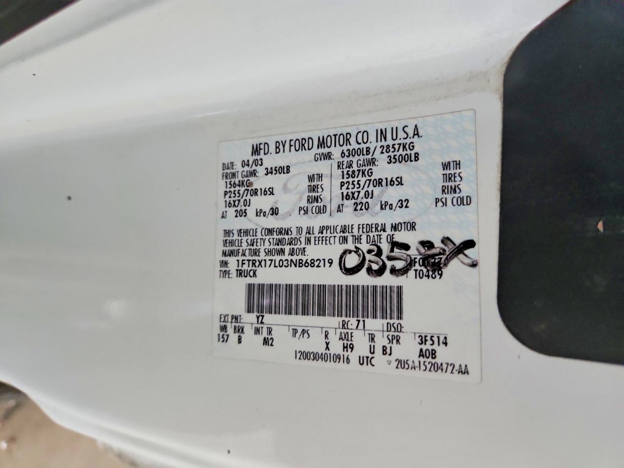 2003 Ford F150