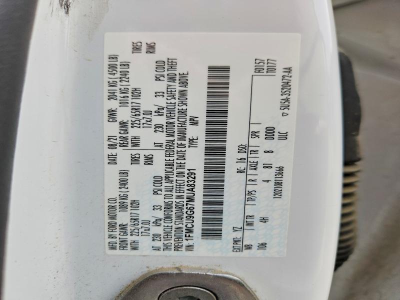 2021 Ford Escape se