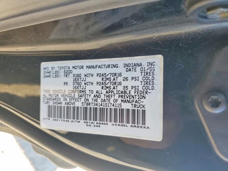 2001 Toyota Tundra SR5