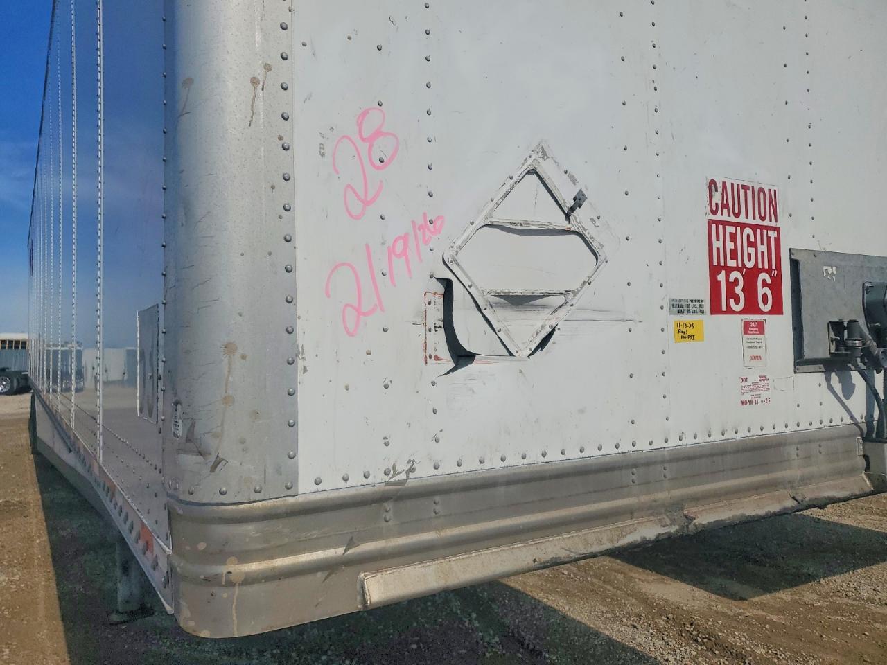 2017 Hyundai Translead Inc 2017 Hyundai Translead VC2530152-JS DRY Van Traile