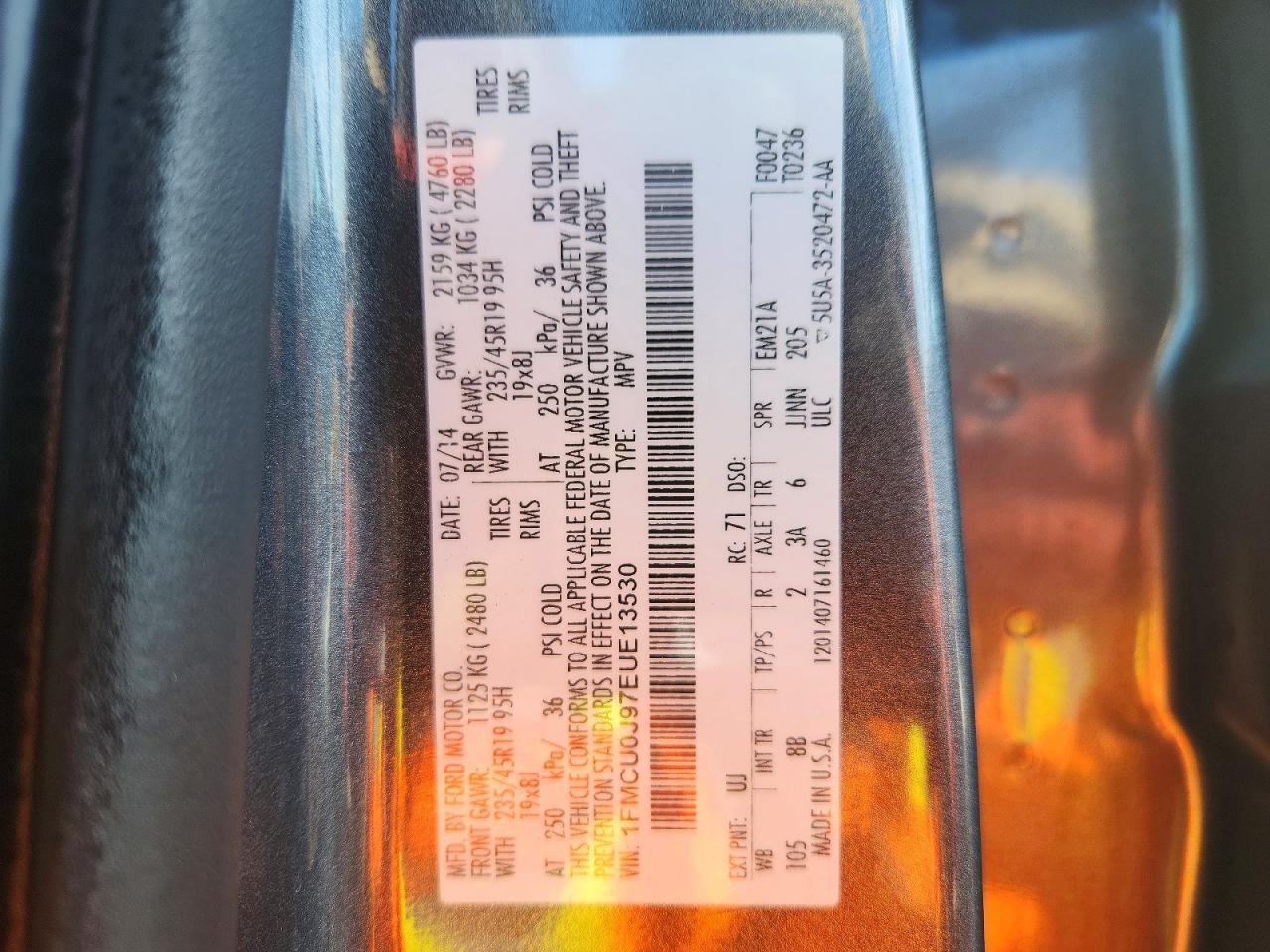 2014 Ford Escape Titanium