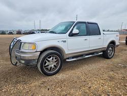 Ford salvage cars for sale: 2003 Ford F150 Supercrew