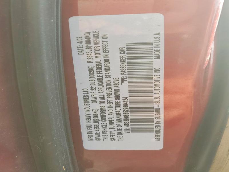 2002 Subaru Legacy Outback Limited