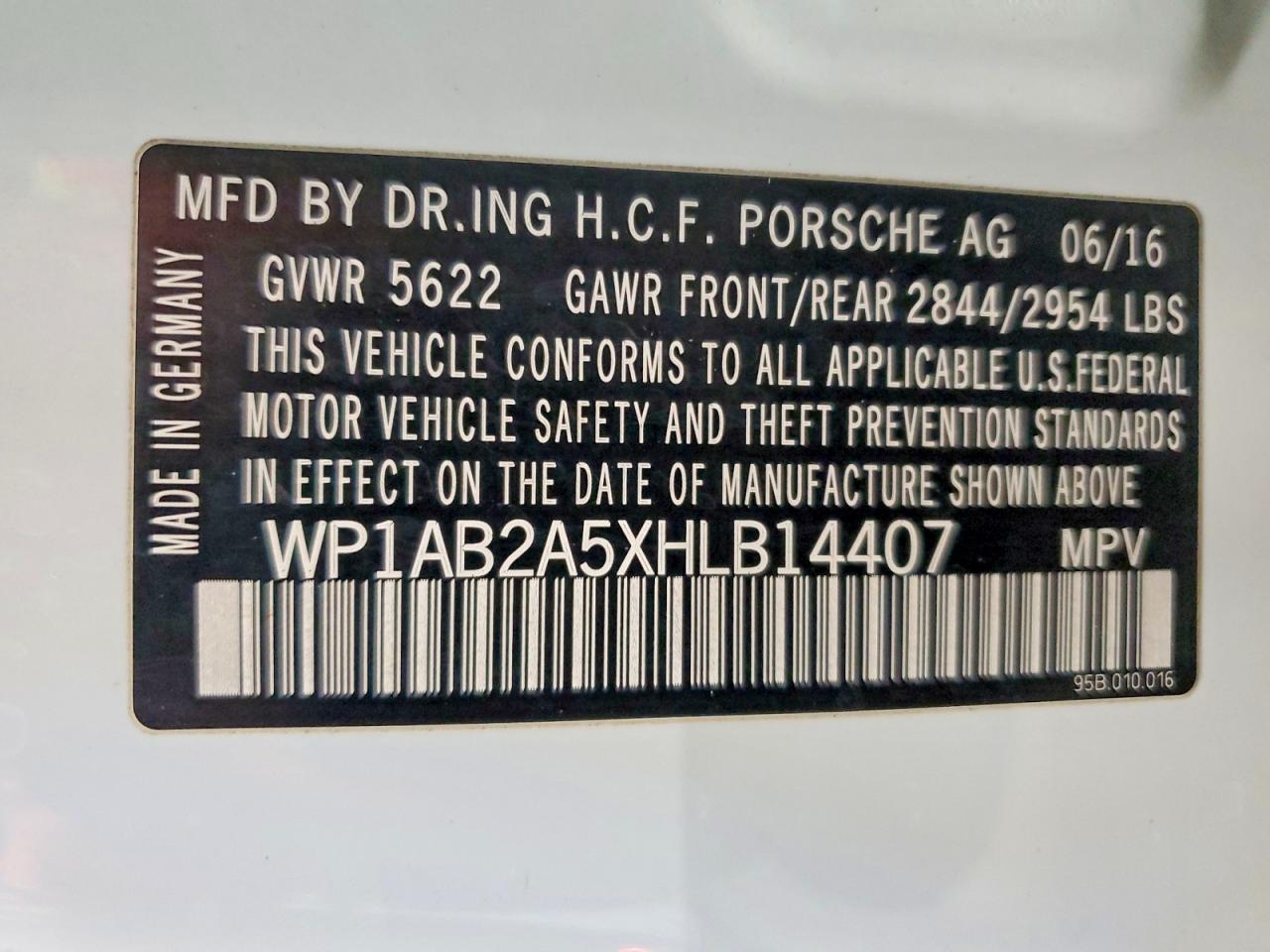 2017 Porsche Macan s