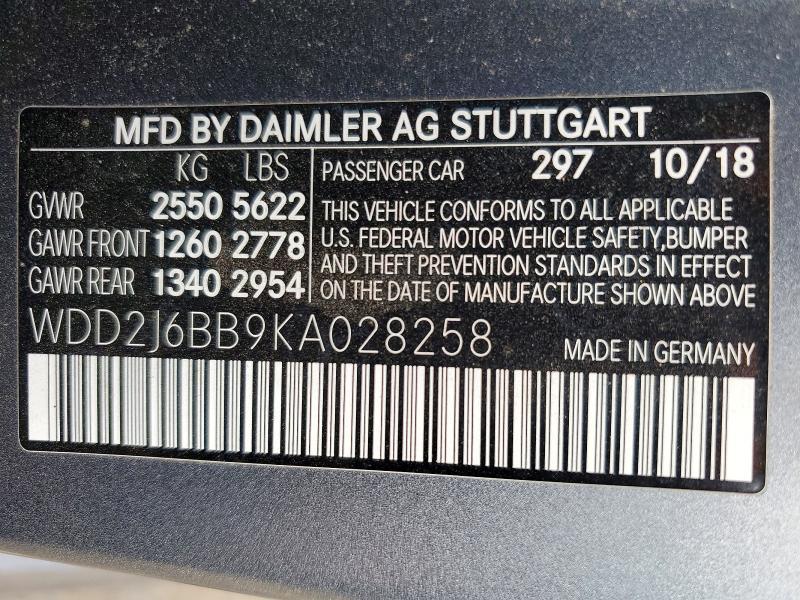 2019 Mercedes-Benz Cls amg 53 4matic