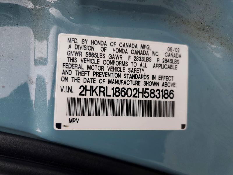 2002 Honda Odyssey ex