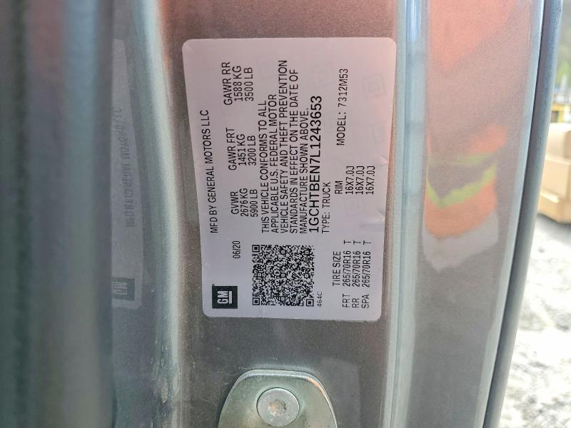 2020 Chev Colorado