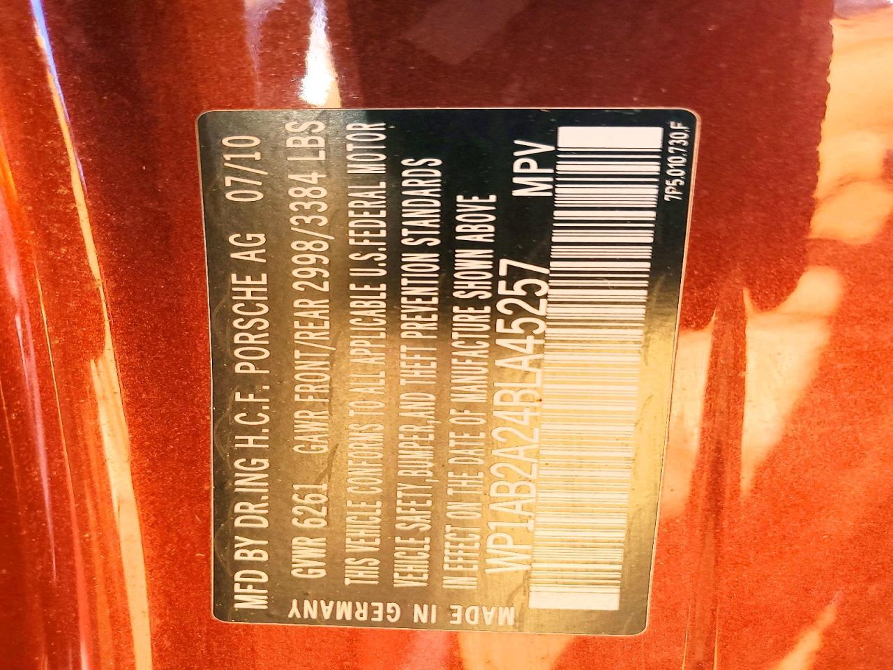 2011 Porsche Cayenne s