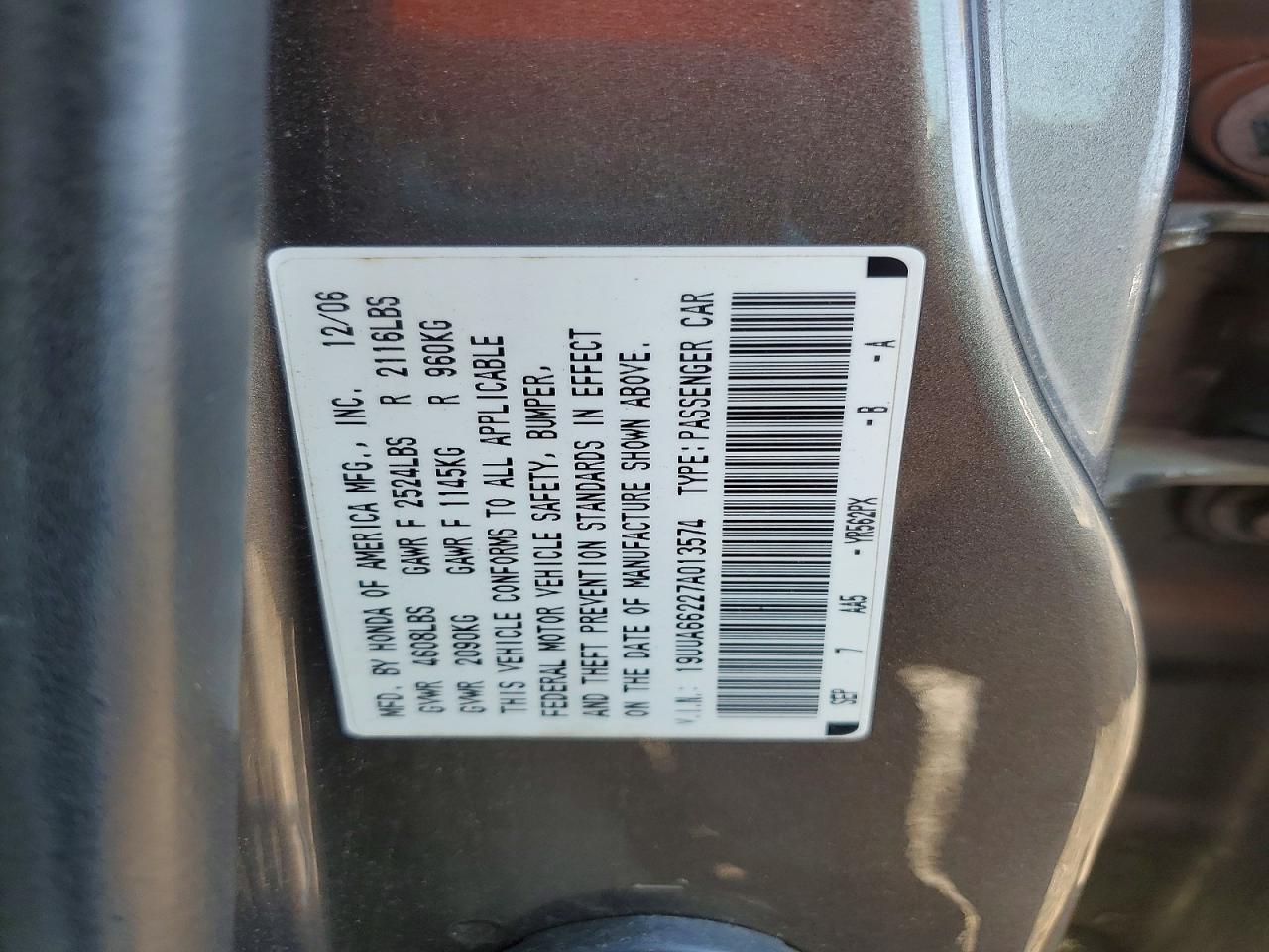 2007 Acura TL