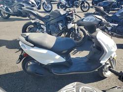 Salvage motorcycles for sale at Sun Valley, CA auction: 2012 Piag FLY 150