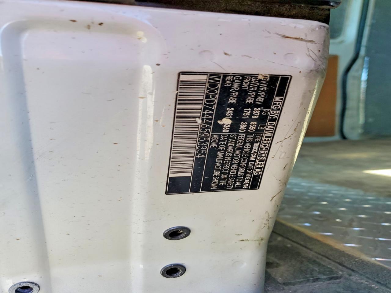 2006 Dodge Sprinter 2500