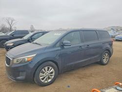 KIA salvage cars for sale: 2016 KIA Sedona lx