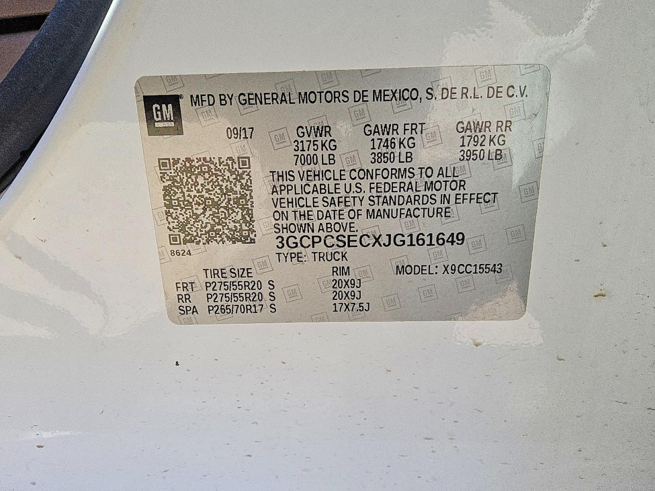 2018 Chevrolet Silverado C1500 LTZ