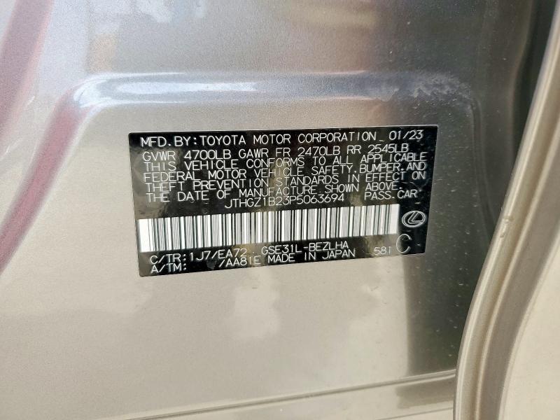 2023 Lexus Is 350 f Sport